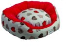 Cama Corazones Rojos
