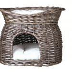 Cueva Mimbre Con Cama Arriba