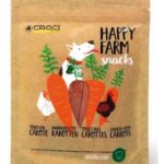 Snacks para perro de pollo y zanahoria