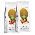2 sacos Pienso Natura Diet pescado y arroz de 12kg