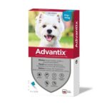 3 Pipetas Advantix para perros de 4 a 10kg