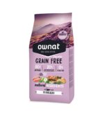 2 Sacos Pienso Ownat Grain Free Sterilized Prime Sterilized 8KG