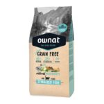 2 Sacos 8kg Ownat Grain Free Just Sterilized Fish