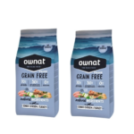 2 Sacos 12kg Ownat Grain Free senior Chicken & Turkey