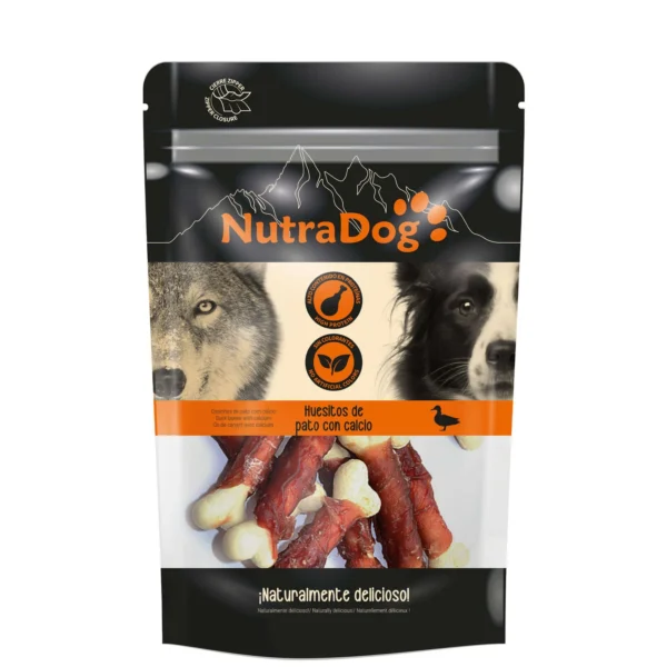 Huesitos de pollo y calcio bolsa Nutradog de 350g